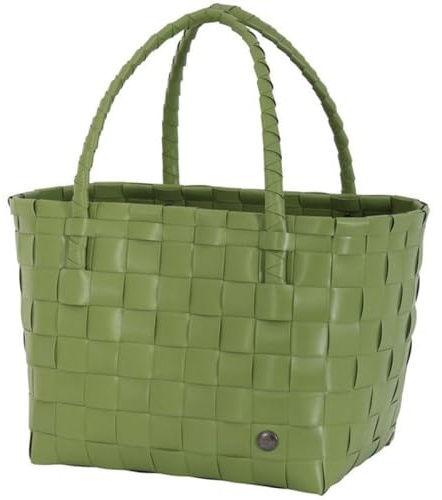 Handed By Paris Shopper Fat Strap Pickle Green Size S
