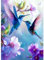 KEYIFA 5D Colibri Diamond Painting Complet Kit, Cristal Art Toile Kit Peinture, DIY Diamond Painting Adultes, Accessoires Diamant Painting pour Murale Décoration 30x40cm