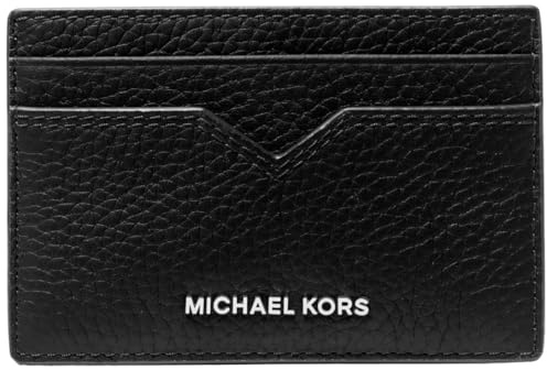 Michael Kors Hudson Kartenetui für Herren, Reisezubehör, Kartenhüllen für Reisende, Schwarz, One Size, Hudson Kartenetui