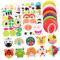 BCOATH Animal Paper Plate Craft Kit for Boy Girl Unique Stickers for Art Projects and Creative Play Lightweight Safe Materials Plates for Fun DIY Activities
