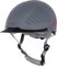 Covalliero 3230152 Reithelm Beauty 2.0, 4-Punkt-Befestigung, Grau, 48-51 cm