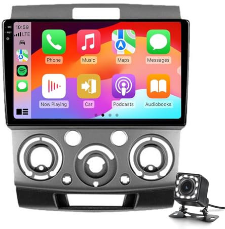 Android 14 Car Radio Stereo Per F-ord Everest Ranger/ M-azda Bt-50 2006-2010 Con Automobile Wireless Carplay/ Android, Ricevitore Audio Da 9 '' Hd Touch Screen Auto Con Wifi Bt Gp(Color:8-Core 8+128G)