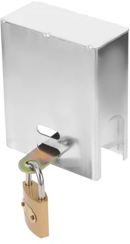 DECOMELODY 1ensemble Serrure De Robinet Anti-vol Pour Jardin Système De Verrouillage Pour Robinet Extérieur Robuste Et Facile à Installer Pour Tuyaux Eau Et Fontaines