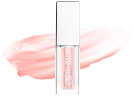 NEO MAKE UP Glossy Effect Lipgloss 5 ml - Transparent Rose - 02 BLUSH FLUSH - Lippenglanz - Make Up - Lip Stain - Lippenpflege - Makeup - Lippen - Lipgloss Selber Machen - Lipstain - Lipglosse