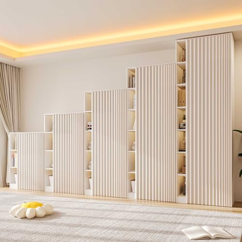 HLTQL Schrank Vorhang Mit Schiene Schrankvorhang Zum Schieben Schlafzimmer KüChenschrank Vorhang Zum Schieben Regal Vorhang Ohne Bohren(#1,W140xH160cm)