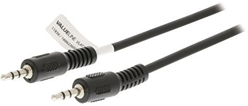 Valueline - Cavo audio stereo da 3,5 mm maschio - 3,5 mm maschio, 1,50 m, nero