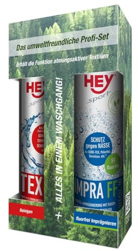 Unbekannt Unisex – Erwachsene Sport Umwelt Set Tex & Impra FF Wash-in 2X 250 ml Waschmittel