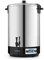 KLARSTEIN KonfiStar Digital - Pastorizzatore, Distributore Bevande, 2500 Watt, 30-100 °C, Timer, Funzione di Mantenimento Calore, Coperchio con Chiusura, Acciaio Inox, 50 Litri, Argento