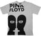 Pink Floyd - Logo Rockband T-Shirt Herren Oberteil Shirt Kurzarm Grau (L)