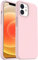 Little Boutik Coque Silicone Rose pour iPhone 12 / iPhone 12 Pro