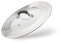 WishDirect Couvercle Poele Universel 21-31 cm, Couvercle Casserole en Verre, Couvercles pour Casseroles et Poêles, Couvercles de Casserole Universels avec Trou de Vapeur et Poignée en Silicone，Noir