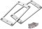 Humbucker Rahmen, Humbucker Pickup Ring Rahmen Montagering, Metall Humbucker Pickup, Humbucker Rahmen Set, Schwarz Humbucker Pickup, Ersatzteile für E-Gitarren, 2 Stück, Butyeak