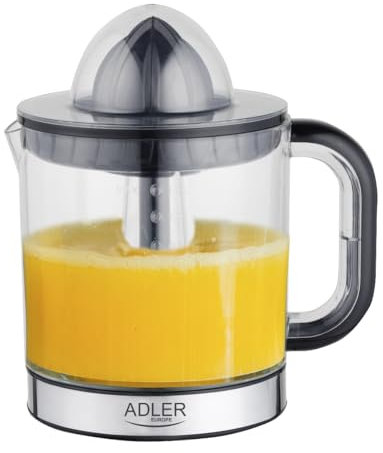 ADLER Spremiagrumi elettrico, capacità 1200ml, funzione automatica di avvio/arresto