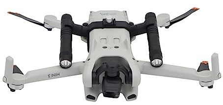 Luci per Drone per DJI Mini 3 / Mini 3 Pro, Faro a LED per Accessori per il Volo Notturno (batteria AAA non inclusa)