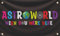 Astroworld Flagge, 90 x 150 cm, Schwarz – Männerhöhle, Wandflagge mit vier Messingösen für Studentenwohnheim, Raumdekoration – Wish You Were Here Wandteppich – Wandbehang, schwarzer Wandteppich,