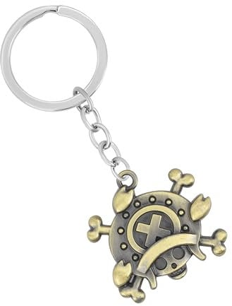 One Piece Keychain – Chopper Anime Keychain – Durable Metal Charm for Backpacks, Bags & One Piece Gifts – One Piece Anime Merch