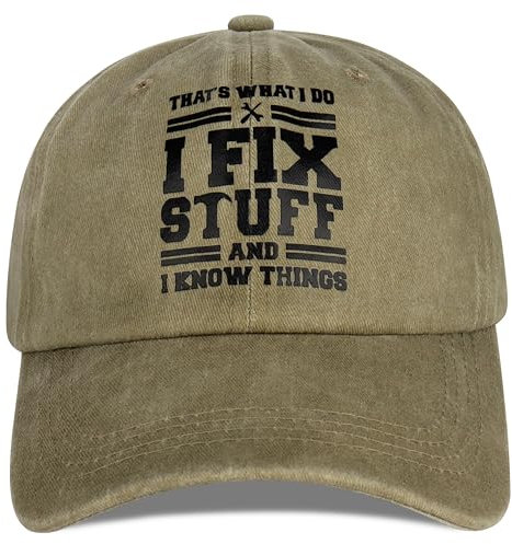 Jeasona Gifts for Men Father‘s Day Cap Cool Stuff Gadgets Small Gifts for Men Birthday Present Secret Santa Present for Dad Who Wants Nothing