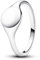 PANDORA Gravierbarer Siegelring aus Sterling Silber, Moments Kollektion, Größe 54, 193093C00-54