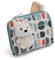 Geldbeutel mit Anhänger Polarfuchs Vanja 12x10x2cm blau - Brieftasche Mädchen Geldbörse Münze Reißverschluss Tasche für Mädchen und Teenager Fans Geschenk