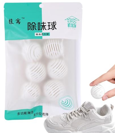 Anulely Deodoranti per palline da ginnastica forti, palline per scarpe da ginnastica - Eliminatore di odori di scarpe per deodorante per stivali da 6 pezzi,Eliminatore di odori di piedi ecologico per