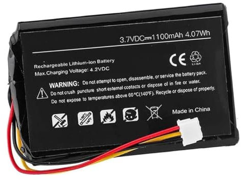 Ukkipower 533-000084 603450 Replacement Battery For Harmony Ultimate 915-000201 / Harmony Touch 915-000198 Remote Controls (3.7V,1100mAh/4.07Wh)