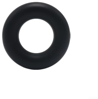 Hand Power Grip Ring für Fingerfertigkeit, Muskel-Power-Training, Übungsmaterial (schwarz)