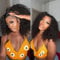 16 Inch Curly Human Hair Wig Kinky Curly Glueless Wigs for Black Women Wear and Go Glueless Wigs Pre Cut 4X4 HD Lace Front Wig 180% Density.