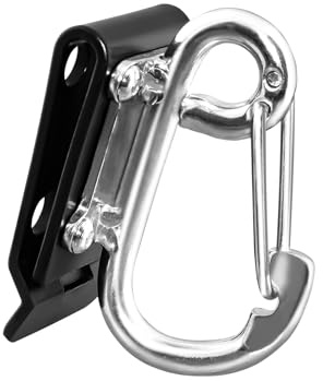 WSOQYEO Tool Holster Belt Tool Hook Holster Belt Tool Holder Drill Holster Suitable for Wrench, Tape Measure, Flashlight, Drill, Hammer, etc