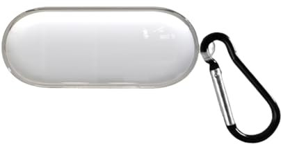 FTRONGRT Funda Compatible con Sony WF-C510, Silicona Suave, Durable, Anti-Rasguños, Bluetooth Caja de Auriculares Estuche Protector Compatible con Sony WF-C510.Transparente