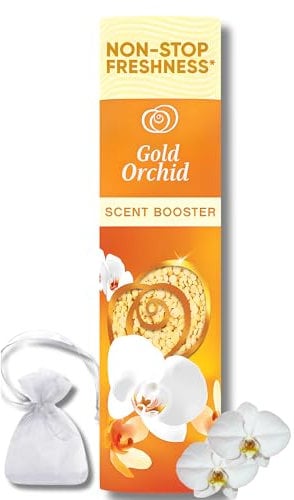 Gold Orchid In-Wash Scent Booster – 155g. Every Wash with Long-Lasting, Luxurious Scent That Comforts the Emotions, Calms the Spirit, and Leaves Clothes Smelling Fresh and Elegant All Day