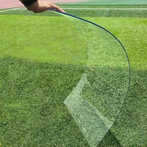 yurstcggh Gewächshausplatten,Polycarbonat-Dachplatten,Kunststoff-Dachplatte,Kunststoffplatte,Schlagfest Regenschutz Gewächshausplatten,Vordächer,Fenster,Terrasse,Balkon,Garten,Carport