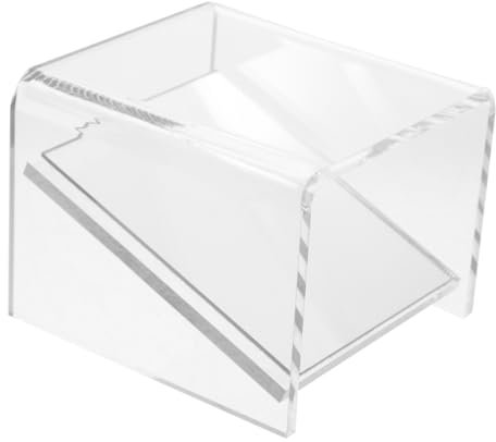 Ciieeo Acrylständer Quadratisch Display Für Tischplatten Klar Ringständer Produktpräsentation Sammlerstück Dekorationsobjekt Fotografie Süßigkeiten Heimdekoration