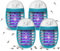 Professionnel Anti Mouche Electrique,Anti Moustique Lampe,électrique insecticide,électrique avec lumière UV,Destructeur de Mouches Intérieur,Moustique Attrape Mouche pour intérieur