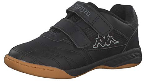 Kappa Indoor Kickoff Kinder Hallenschuhe schwarz 260509K, Schuhgröße:27 EU