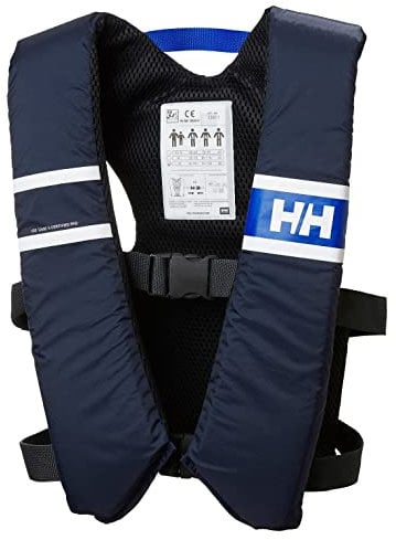 Helly Hansen Comfort Compact 50N, Gilet salvagente Unisex-Adulti, Blu-Evening Blue, 40/60