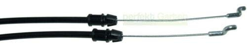147 CM - 2X Z-Haken Ende Bowdenzug Seilzug Antriebszug für Baumarkt Rasenmäher