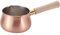 Wahei Freiz CS-018 Made in Japan Pure Copper Milk Pan, 4.7 inches (12 cm), Wood Handle, for Gas Fires, for Chitose