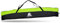 Rawstyle Skitasche Erwachsene Skisack für Ski Skistöcke 160cm oder 180cm wasserdicht Ski Bag Ski Cover Wintersport Skiaufbewahrung Modell 2 (schwarz-hellgrün (180cm))