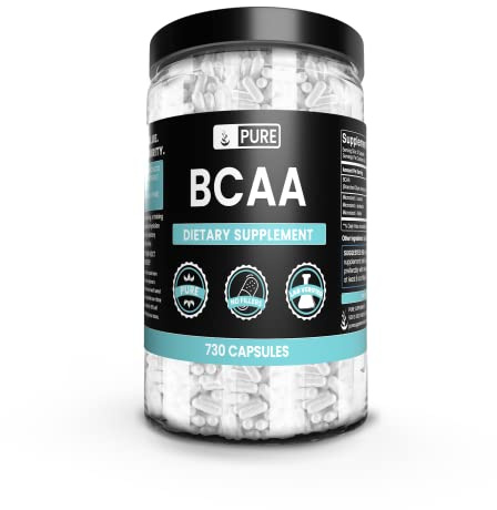 PURE ORIGINAL INGREDIENTS, BCAA, 730 Capsules
