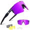BangLong Polarized Cycling Glasses With 3 Interchangeable Lenses Tr90 Frame for Men Women Sports Sunglasses Mountain Bike Glasses MTB Fishing Bicycle Goggles