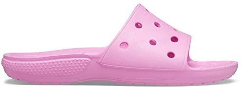 Crocs Unisex Classic Slide Sandal, Taffy Pink, 6 UK Men/ 7 UK Women