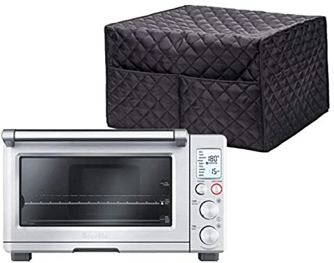 HLY Convection Toaster Oven Cover - Smart Microwave Oven Protector Waterproof Dustproof & Stain Resistant, Outdoor Kitchen Accessories-Red||43 * 41 * 27cm