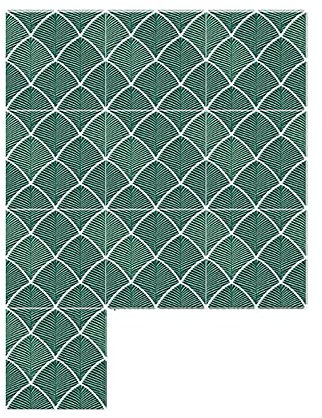 Magnetfarbe Für Holz Blau 3D Küche Dekoration Aufkleber 10PC 1Set Badezimmer Aufkleber Wandfliesen Wandregal Mädchen (C, One Size)