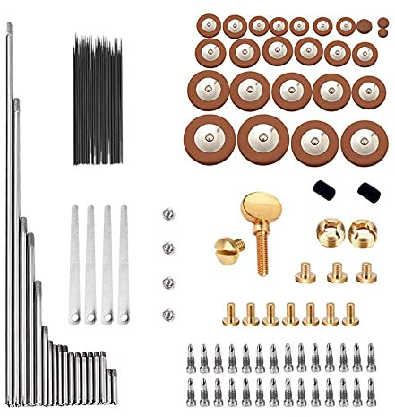 Sefton 119 Teile/satz Saxophon Reparatur Teile Schrauben + Saxophon Federn Kit DIY Werkzeug Holzbläser Instrument Zubehör