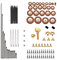 Sefton 119 Teile/satz Saxophon Reparatur Teile Schrauben + Saxophon Federn Kit DIY Werkzeug Holzbläser Instrument Zubehör