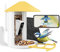 Birdfy -Smart Bird Feeder Camera, Auto Record and Save Bird Videos & Push Motion Notification, Clear Night Vision, Wireless Bird Box Camera, Camera Bird Feeders with App, Yellow