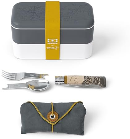 Opinel - KIT REPAS NOMADE PARTENARIAT MONBENTO - OPINEL