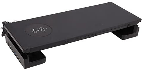 Auto Parts,Computer Monitor Stand USB3.0 Wireless Charging Monitor Stand Riser Keyboard Mouse Storage Desk Organizer