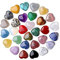 XIANNVXI 30PCS Kristalle Herz Valentinstag Edelsteine Herzen Steine Kristall Stein Liebe Chakra Steine Set Room Dekosteine Gastgeschenke Hochzeit Geschenk für Freundin