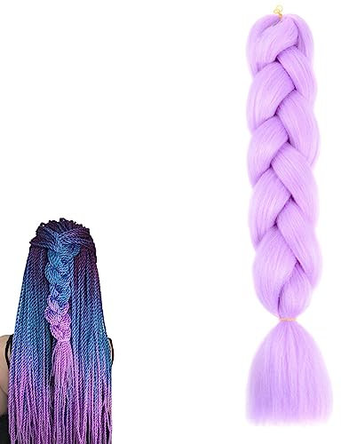 prinfantasy Langes Geflochtenes Pferdeschwanz Verlängerungsgummiband Gerade Umwickelter Zopf Haarverlängerungen Natürliches Weiches Synthetisches Haarteil für Frauen, BZ036